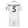 Real Madrid Jude Bellingham #5 Heimtrikot 2024-25 Kurzarm (+ kurze hosen)